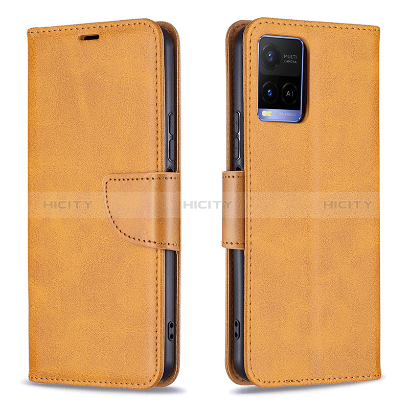 Coque Portefeuille Livre Cuir Etui Clapet B04F pour Vivo Y21 Plus