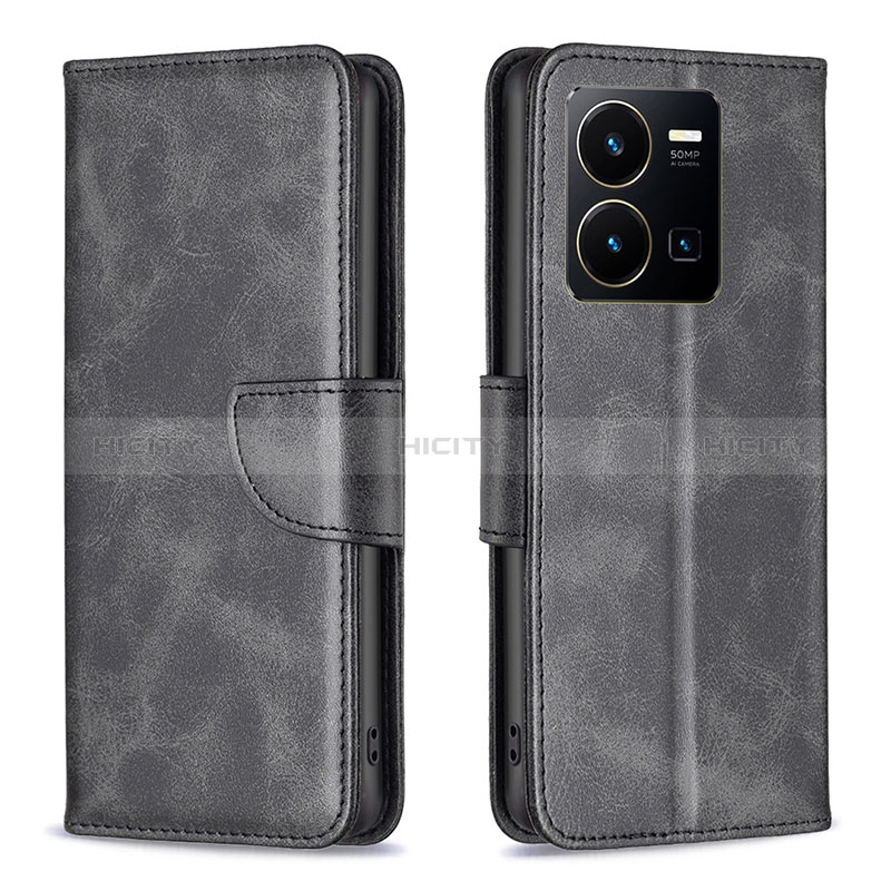 Coque Portefeuille Livre Cuir Etui Clapet B04F pour Vivo Y35 4G Plus