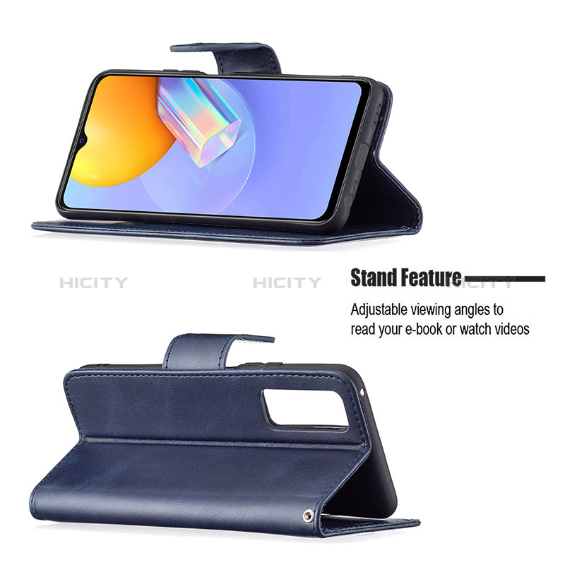 Coque Portefeuille Livre Cuir Etui Clapet B04F pour Vivo Y53s NFC Plus