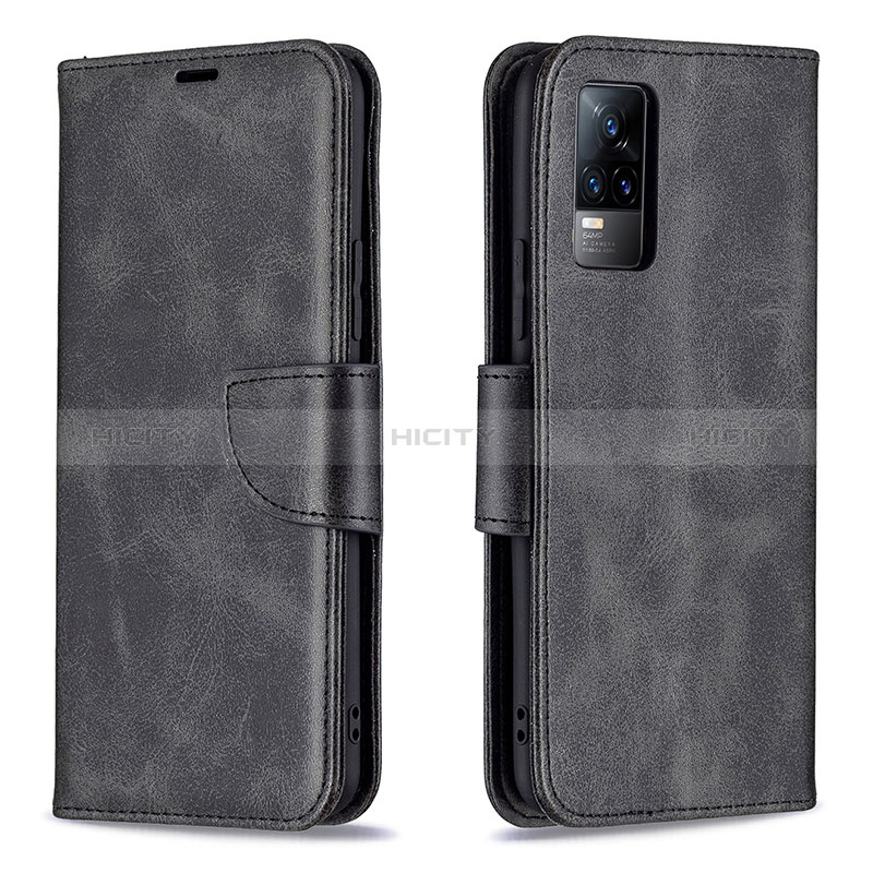 Coque Portefeuille Livre Cuir Etui Clapet B04F pour Vivo Y73 (2021) Plus