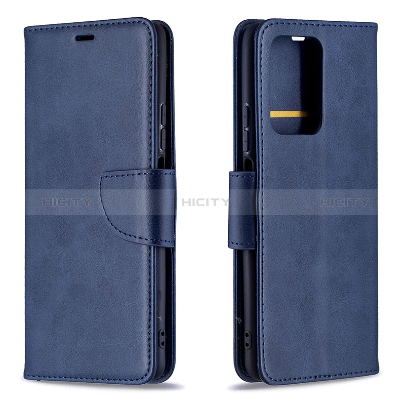 Coque Portefeuille Livre Cuir Etui Clapet B04F pour Xiaomi Mi 11T 5G Bleu Plus