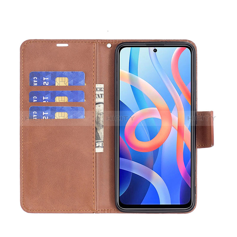 Coque Portefeuille Livre Cuir Etui Clapet B04F pour Xiaomi Poco M4 Pro 5G Plus