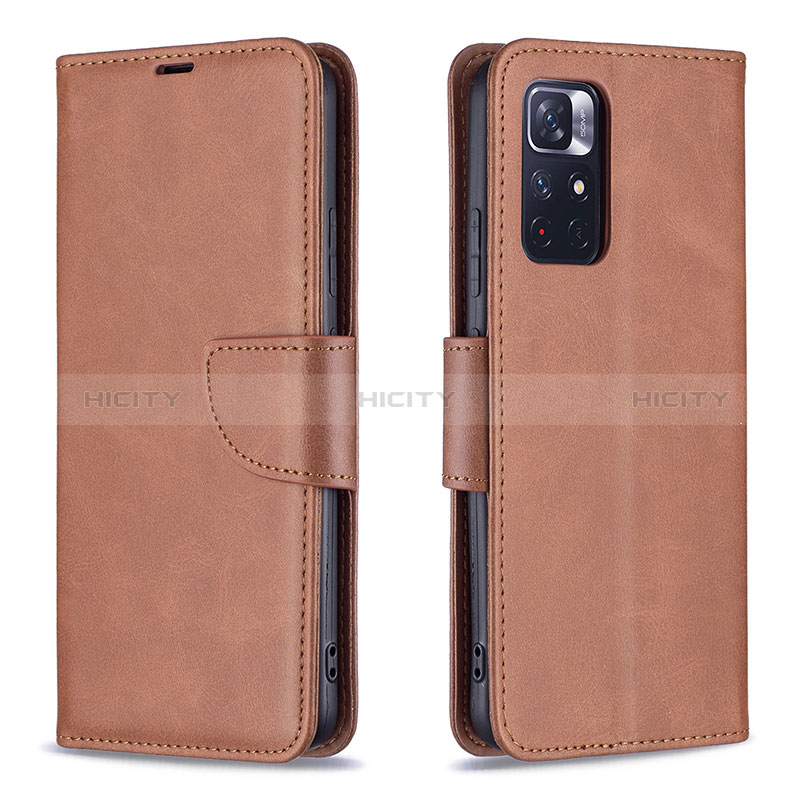 Coque Portefeuille Livre Cuir Etui Clapet B04F pour Xiaomi Poco M4 Pro 5G Plus