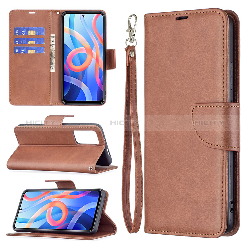 Coque Portefeuille Livre Cuir Etui Clapet B04F pour Xiaomi Poco M4 Pro 5G Plus