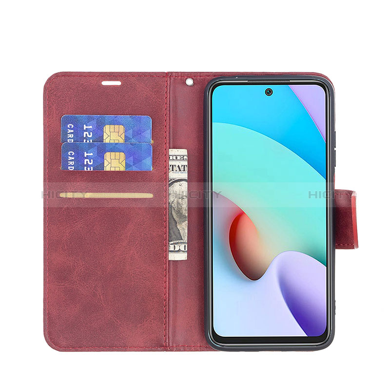 Coque Portefeuille Livre Cuir Etui Clapet B04F pour Xiaomi Redmi 10 (2022) Plus