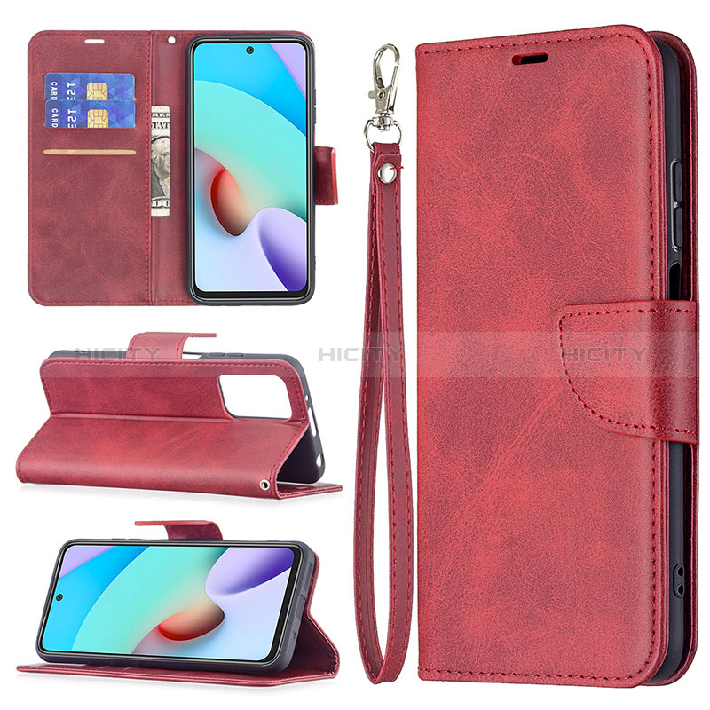 Coque Portefeuille Livre Cuir Etui Clapet B04F pour Xiaomi Redmi 10 (2022) Plus