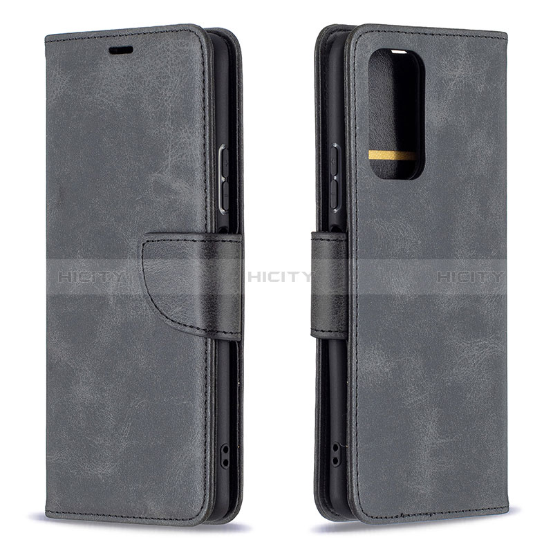 Coque Portefeuille Livre Cuir Etui Clapet B04F pour Xiaomi Redmi Note 10 Pro 4G Noir Plus