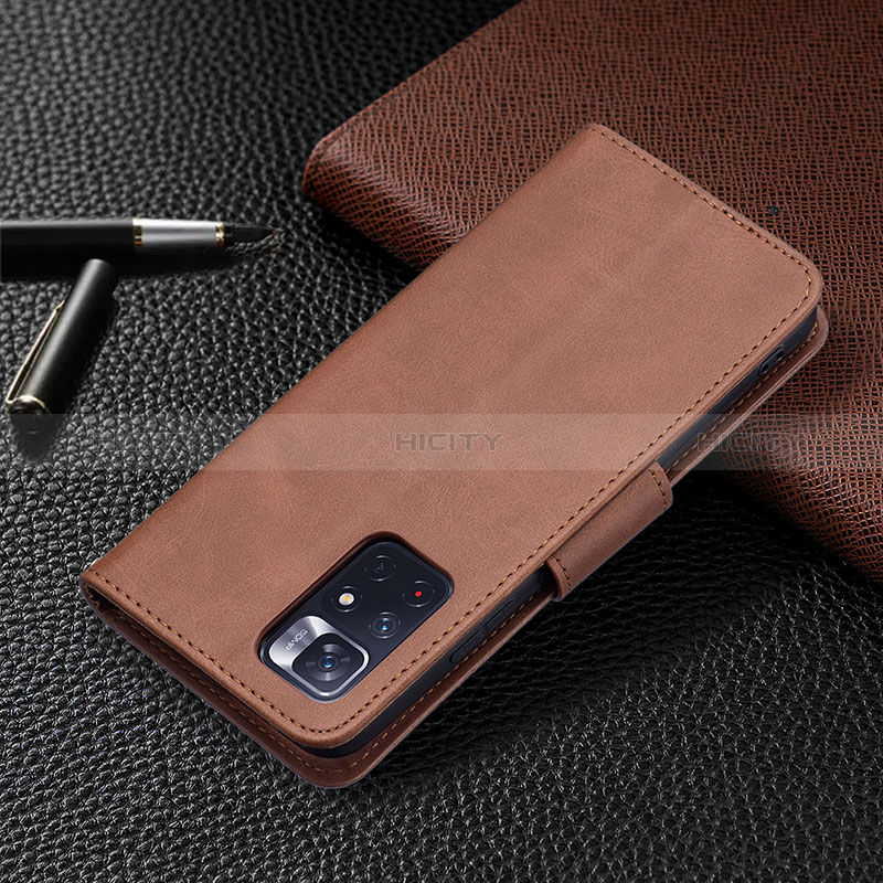 Coque Portefeuille Livre Cuir Etui Clapet B04F pour Xiaomi Redmi Note 11S 5G Plus