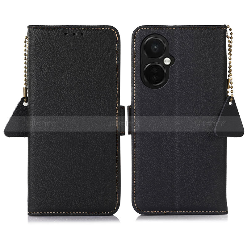 Coque Portefeuille Livre Cuir Etui Clapet B04H pour OnePlus Nord CE 3 5G Noir Plus