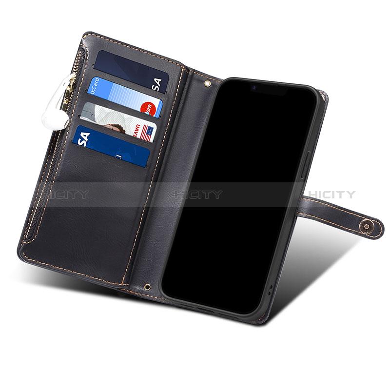 Coque Portefeuille Livre Cuir Etui Clapet B04S pour Google Pixel 7 Pro 5G Plus