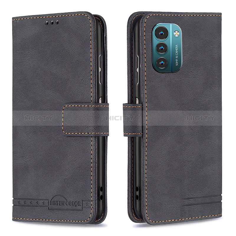 Coque Portefeuille Livre Cuir Etui Clapet B05F pour Nokia G11 Noir Plus