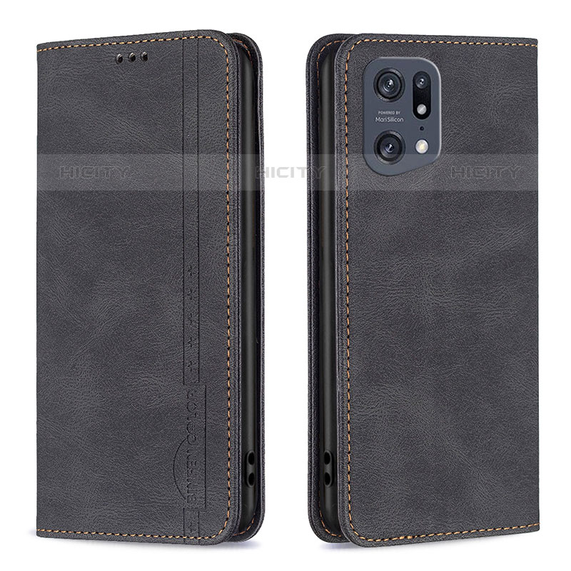 Coque Portefeuille Livre Cuir Etui Clapet B05F pour Oppo Find X5 Pro 5G Plus