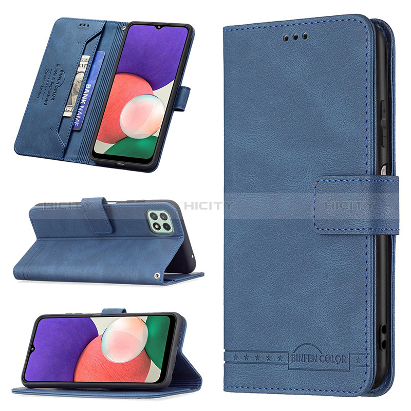 Coque Portefeuille Livre Cuir Etui Clapet B05F pour Samsung Galaxy A22s 5G Plus