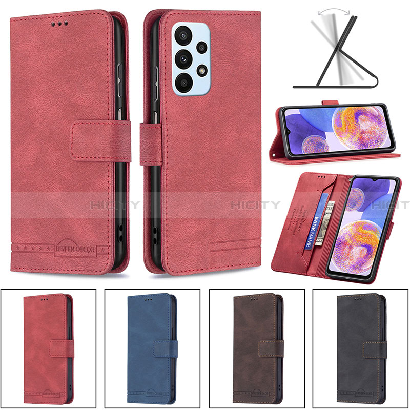 Coque Portefeuille Livre Cuir Etui Clapet B05F pour Samsung Galaxy A23 4G Plus