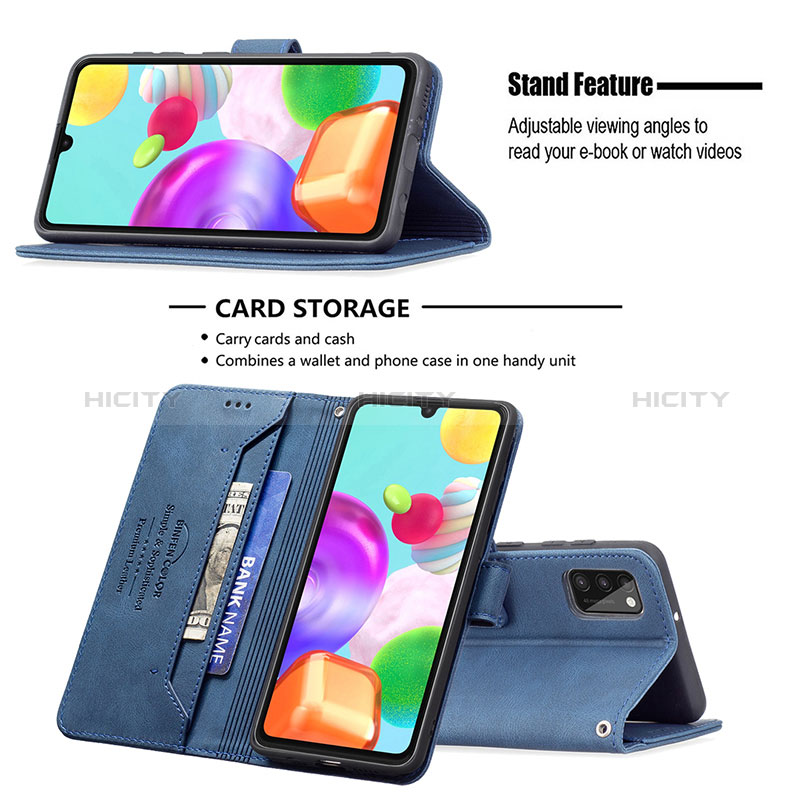 Coque Portefeuille Livre Cuir Etui Clapet B05F pour Samsung Galaxy A41 Plus