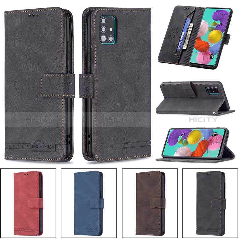 Coque Portefeuille Livre Cuir Etui Clapet B05F pour Samsung Galaxy A51 5G Plus