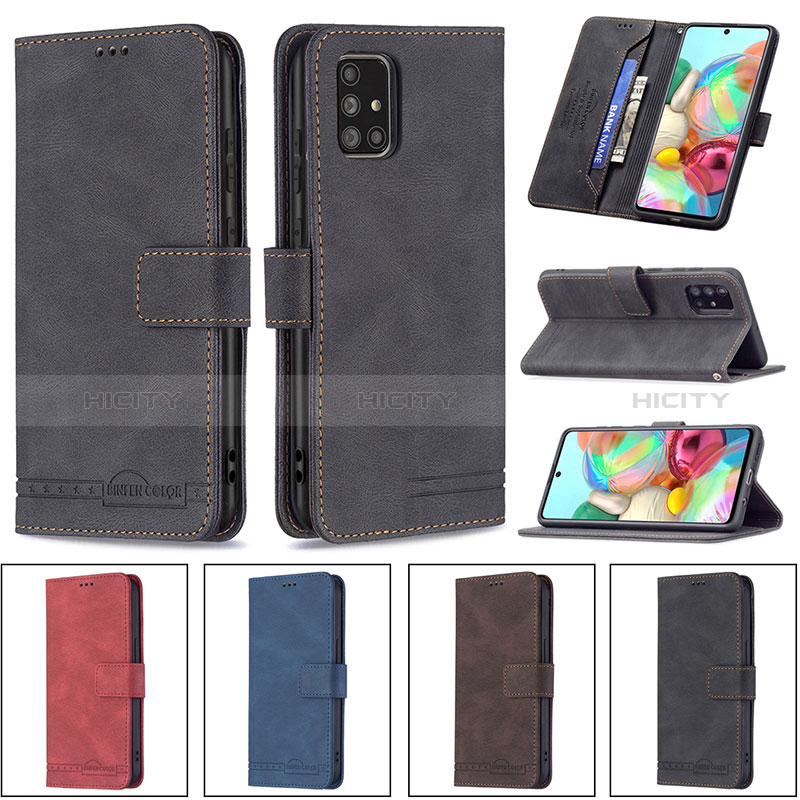 Coque Portefeuille Livre Cuir Etui Clapet B05F pour Samsung Galaxy A71 5G Plus