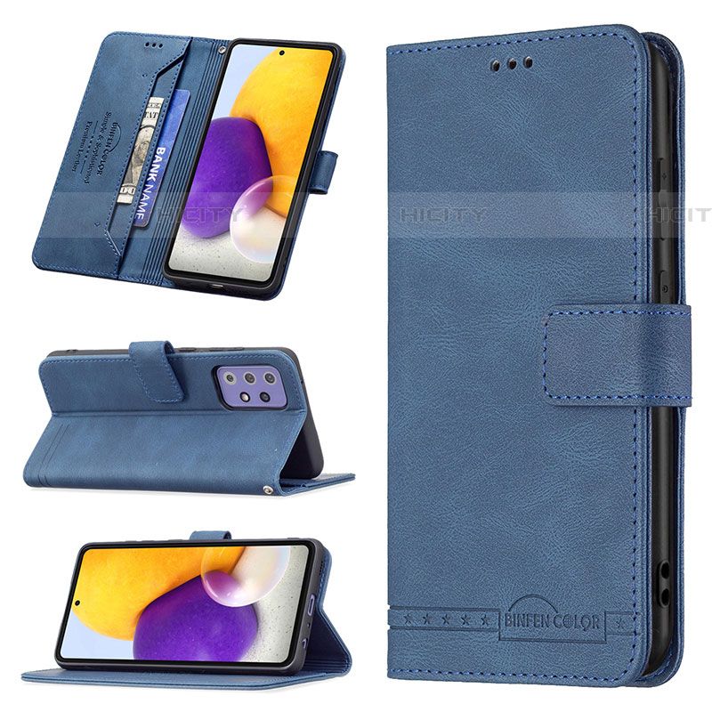 Coque Portefeuille Livre Cuir Etui Clapet B05F pour Samsung Galaxy A72 5G Plus