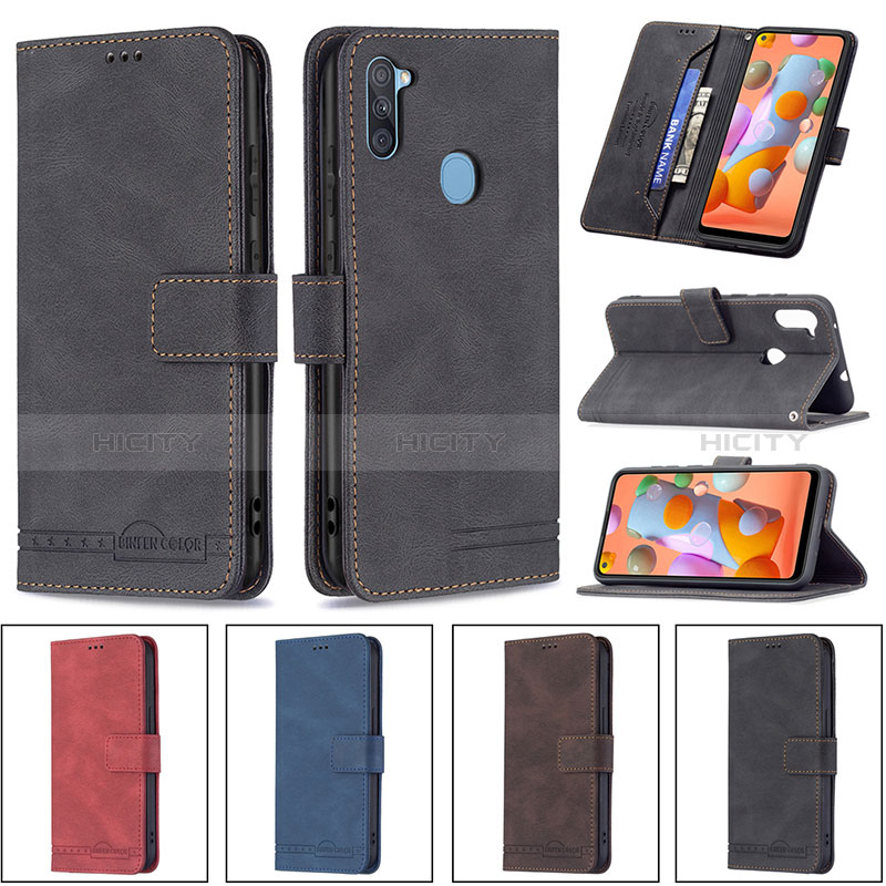 Coque Portefeuille Livre Cuir Etui Clapet B05F pour Samsung Galaxy M11 Plus