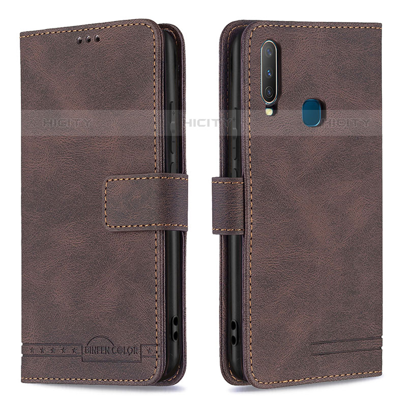 Coque Portefeuille Livre Cuir Etui Clapet B05F pour Vivo Y12 Plus