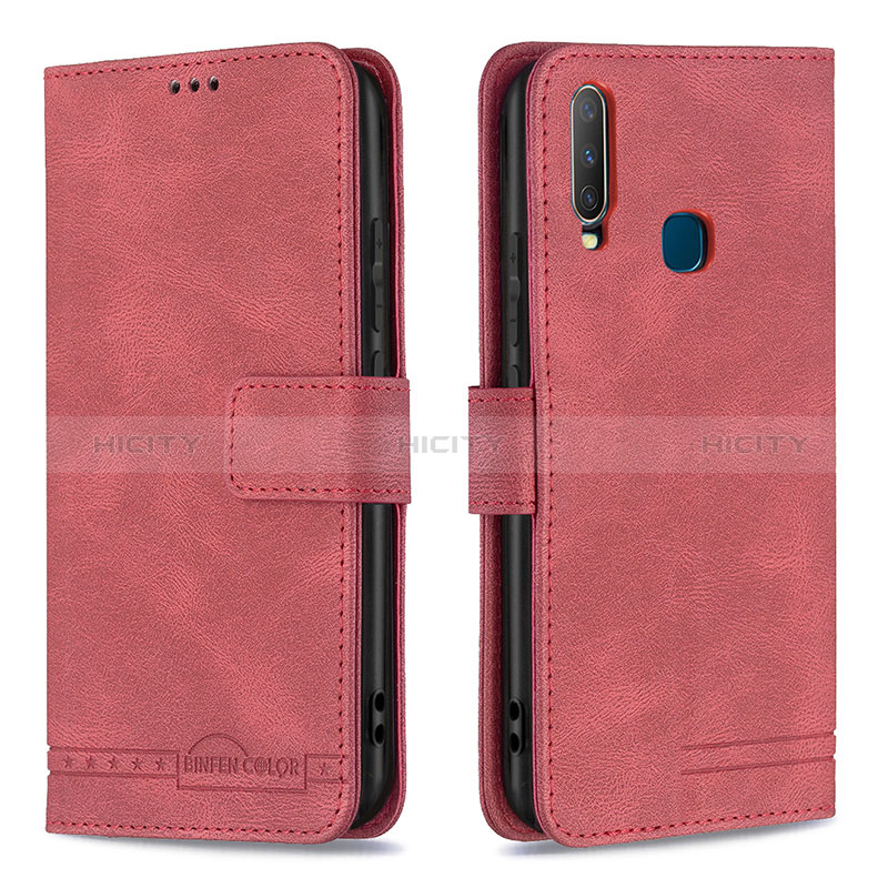 Coque Portefeuille Livre Cuir Etui Clapet B05F pour Vivo Y3s Plus