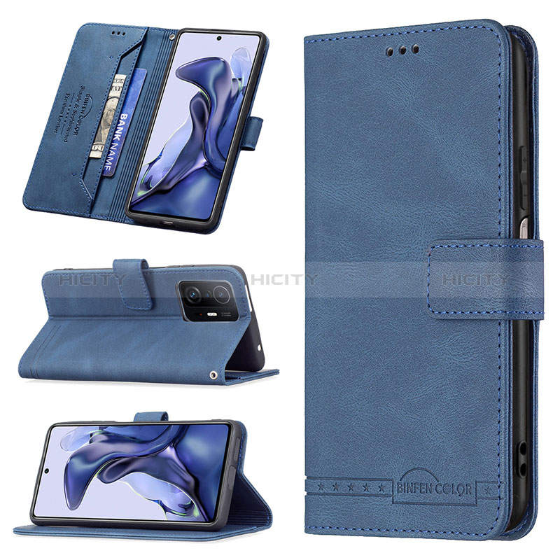 Coque Portefeuille Livre Cuir Etui Clapet B05F pour Xiaomi Mi 11T 5G Plus