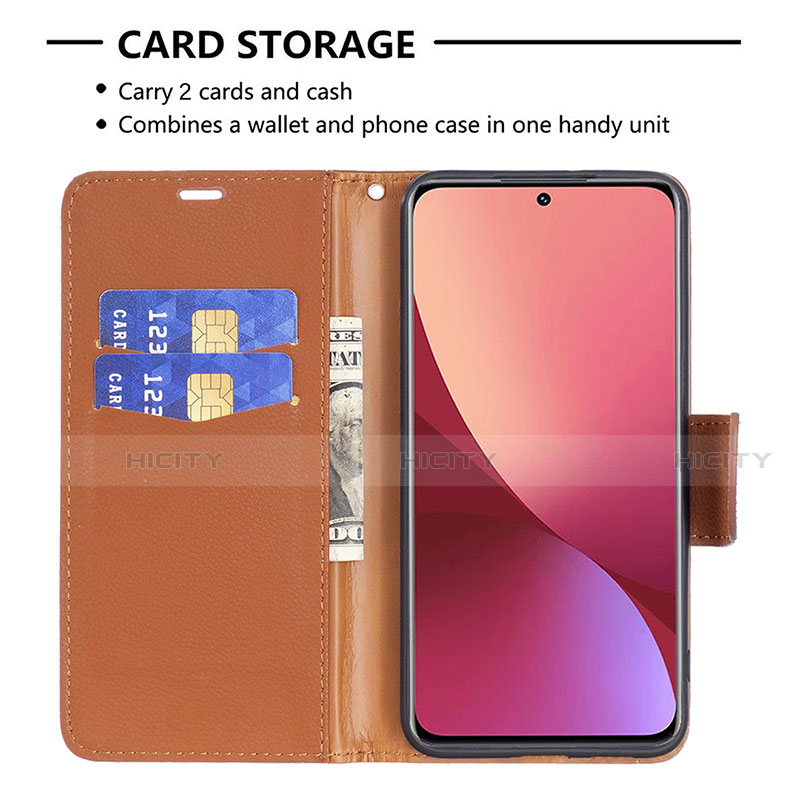 Coque Portefeuille Livre Cuir Etui Clapet B05F pour Xiaomi Mi 12 5G Plus