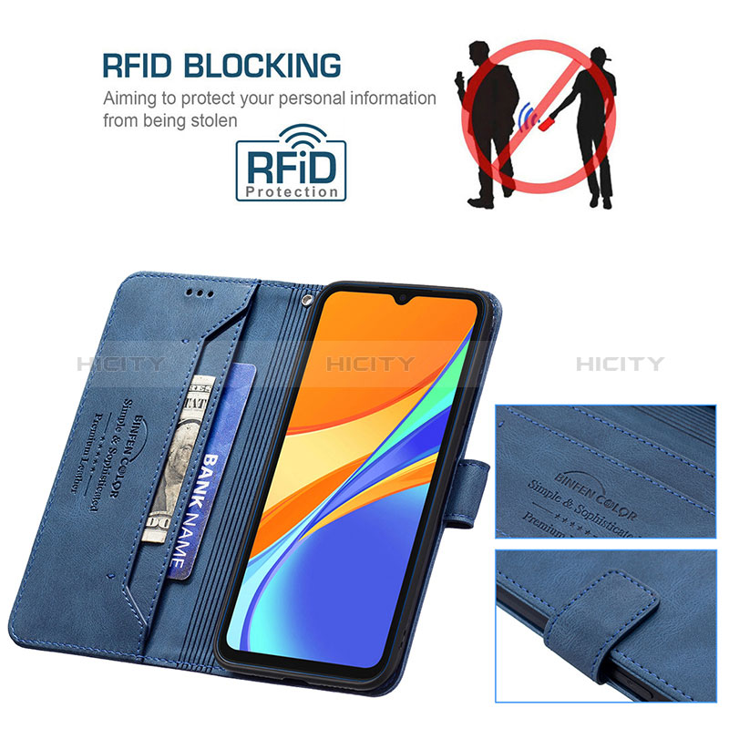 Coque Portefeuille Livre Cuir Etui Clapet B05F pour Xiaomi Redmi 9 Activ Plus