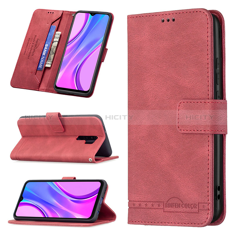 Coque Portefeuille Livre Cuir Etui Clapet B05F pour Xiaomi Redmi 9 Prime India Plus