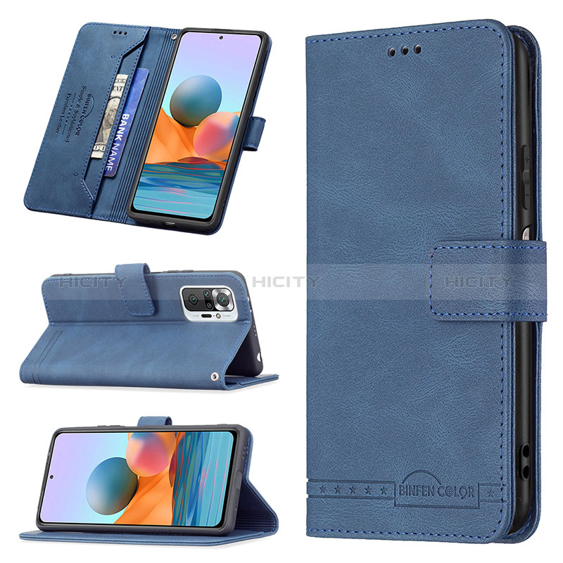 Coque Portefeuille Livre Cuir Etui Clapet B05F pour Xiaomi Redmi Note 10 Pro Max Plus