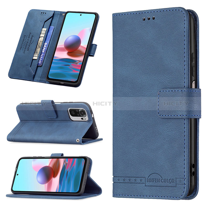 Coque Portefeuille Livre Cuir Etui Clapet B05F pour Xiaomi Redmi Note 10S 4G Plus