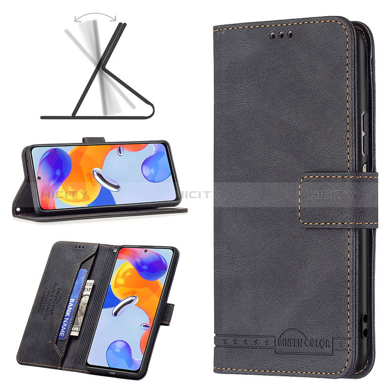 Coque Portefeuille Livre Cuir Etui Clapet B05F pour Xiaomi Redmi Note 11 Pro 4G Plus