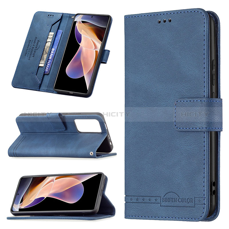 Coque Portefeuille Livre Cuir Etui Clapet B05F pour Xiaomi Redmi Note 11 Pro+ Plus 5G Plus