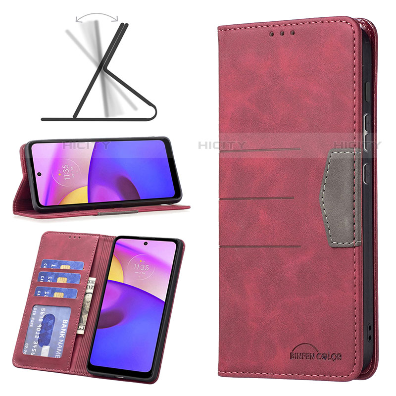 Coque Portefeuille Livre Cuir Etui Clapet B06F pour Motorola Moto E20 Plus