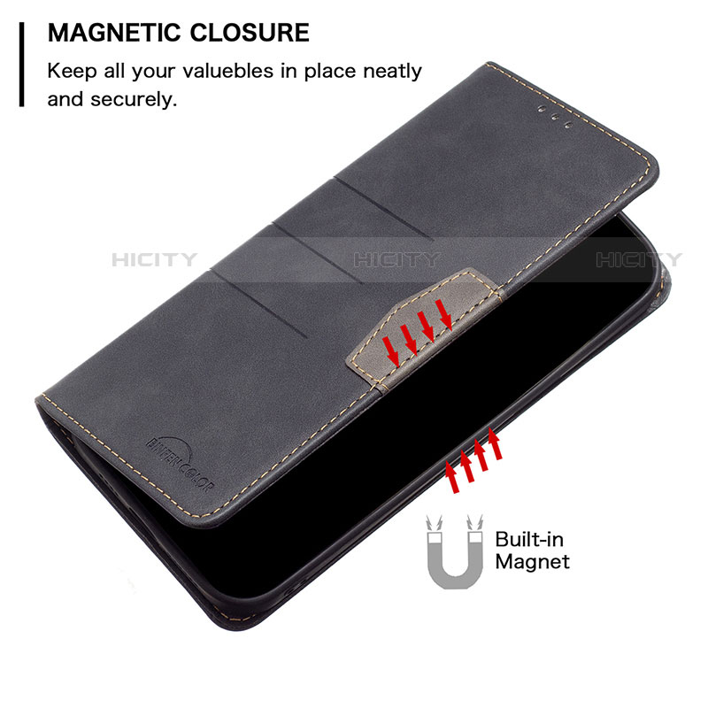 Coque Portefeuille Livre Cuir Etui Clapet B06F pour Motorola Moto E32 Plus