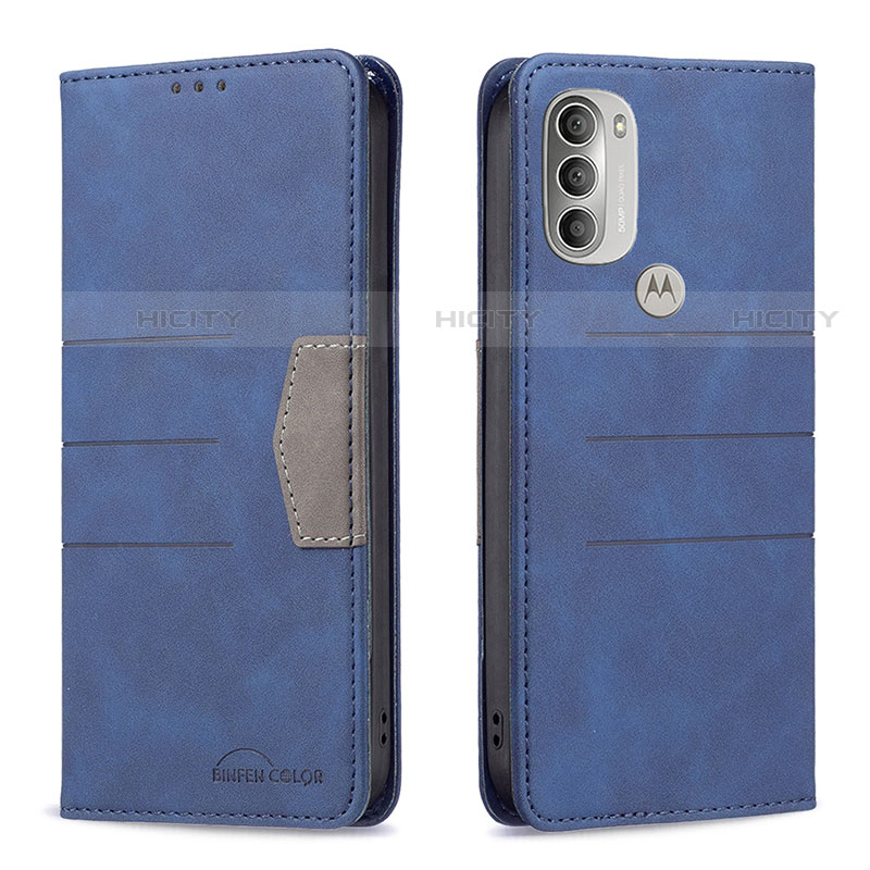 Coque Portefeuille Livre Cuir Etui Clapet B06F pour Motorola Moto G51 5G Plus