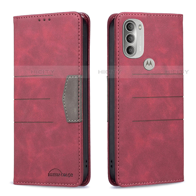 Coque Portefeuille Livre Cuir Etui Clapet B06F pour Motorola Moto G51 5G Plus