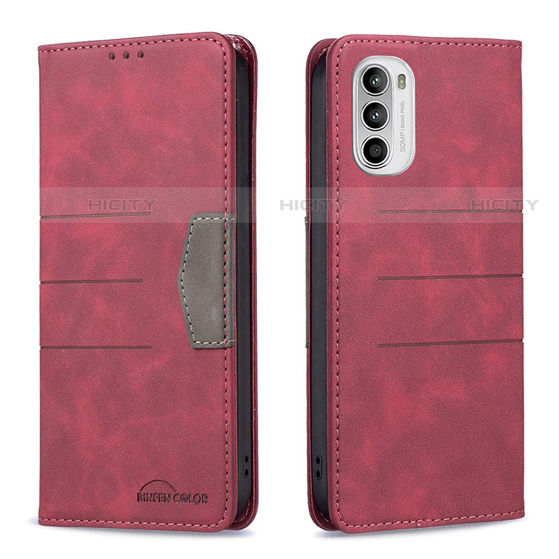 Coque Portefeuille Livre Cuir Etui Clapet B06F pour Motorola MOTO G52 Plus