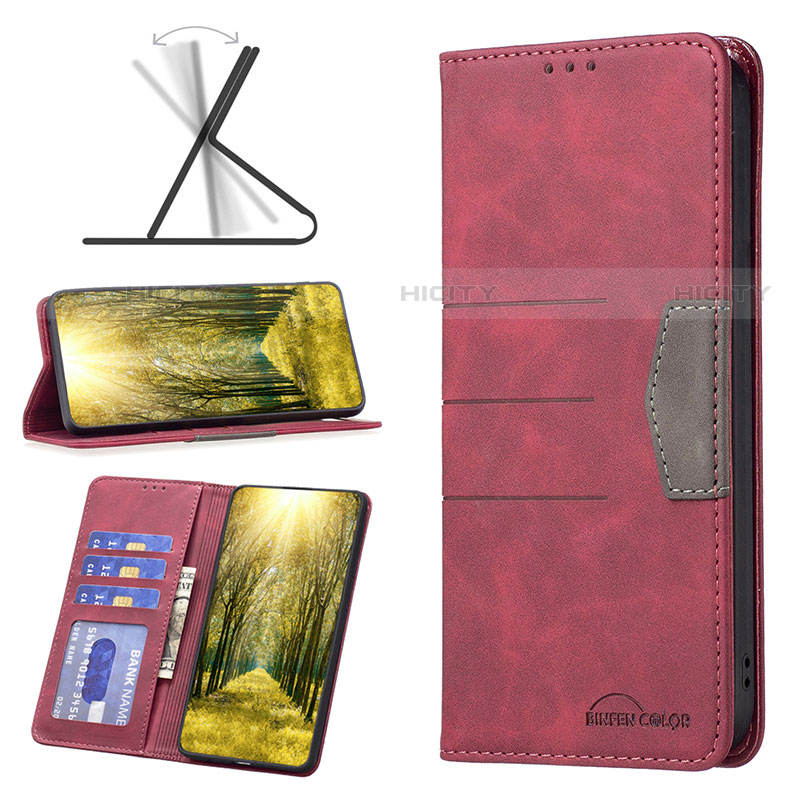 Coque Portefeuille Livre Cuir Etui Clapet B06F pour Motorola Moto G71s 5G Plus