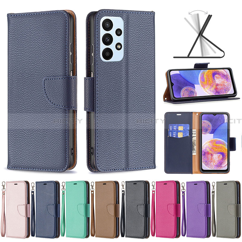 Coque Portefeuille Livre Cuir Etui Clapet B06F pour Samsung Galaxy A23 4G Plus