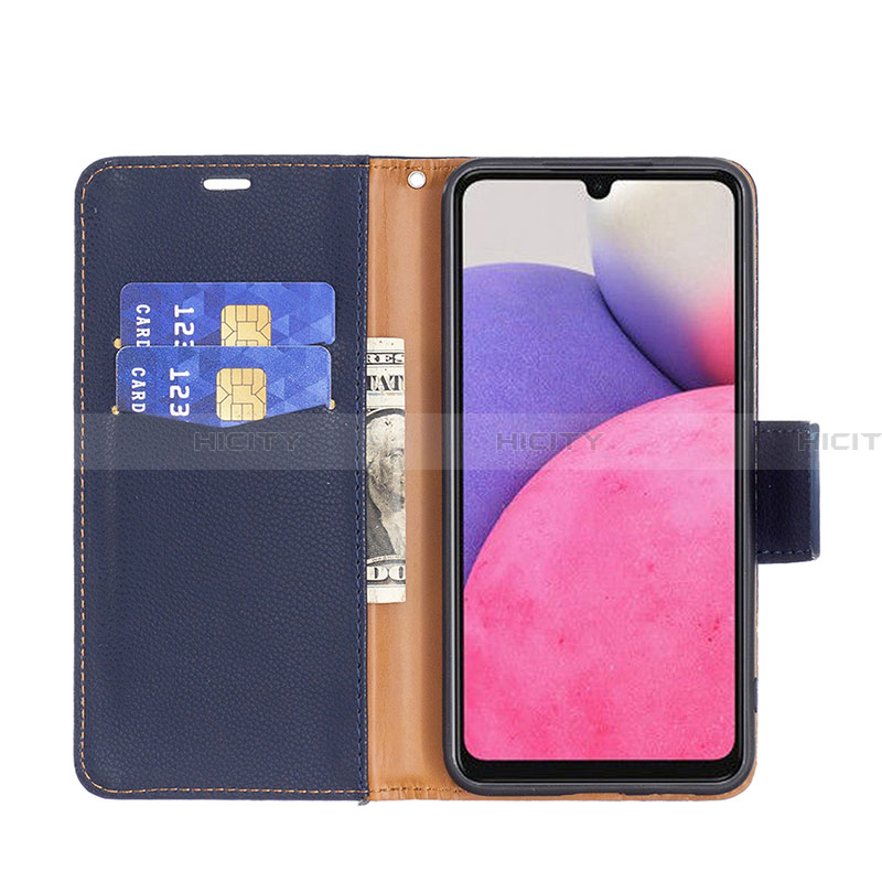 Coque Portefeuille Livre Cuir Etui Clapet B06F pour Samsung Galaxy A33 5G Plus