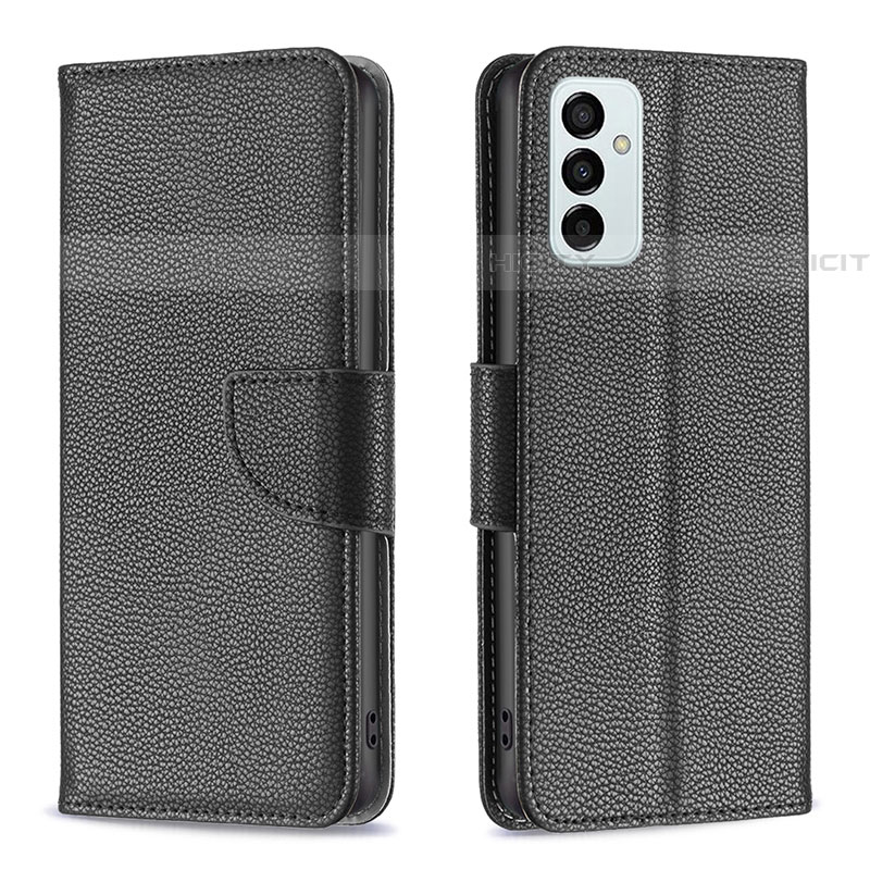 Coque Portefeuille Livre Cuir Etui Clapet B06F pour Samsung Galaxy F23 5G Noir Plus