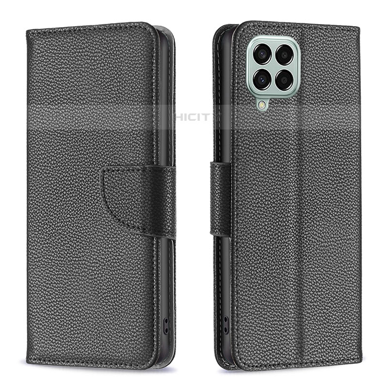 Coque Portefeuille Livre Cuir Etui Clapet B06F pour Samsung Galaxy M33 5G Noir Plus