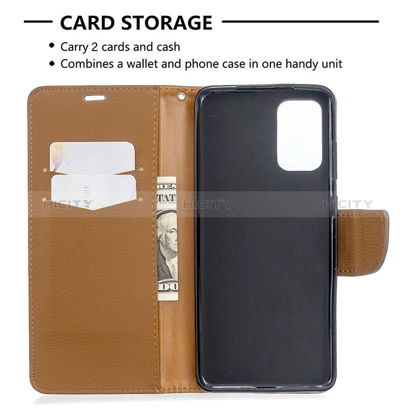 Coque Portefeuille Livre Cuir Etui Clapet B06F pour Samsung Galaxy S20 5G Plus