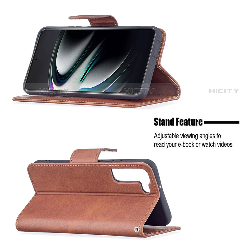 Coque Portefeuille Livre Cuir Etui Clapet B06F pour Samsung Galaxy S22 5G Plus