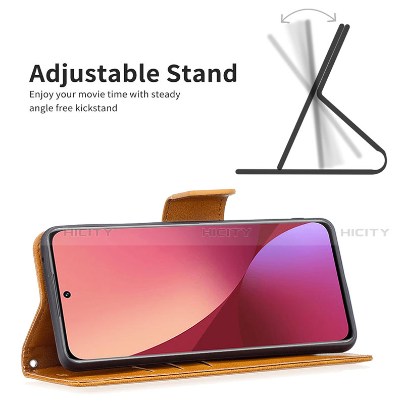 Coque Portefeuille Livre Cuir Etui Clapet B06F pour Xiaomi Mi 12 5G Plus