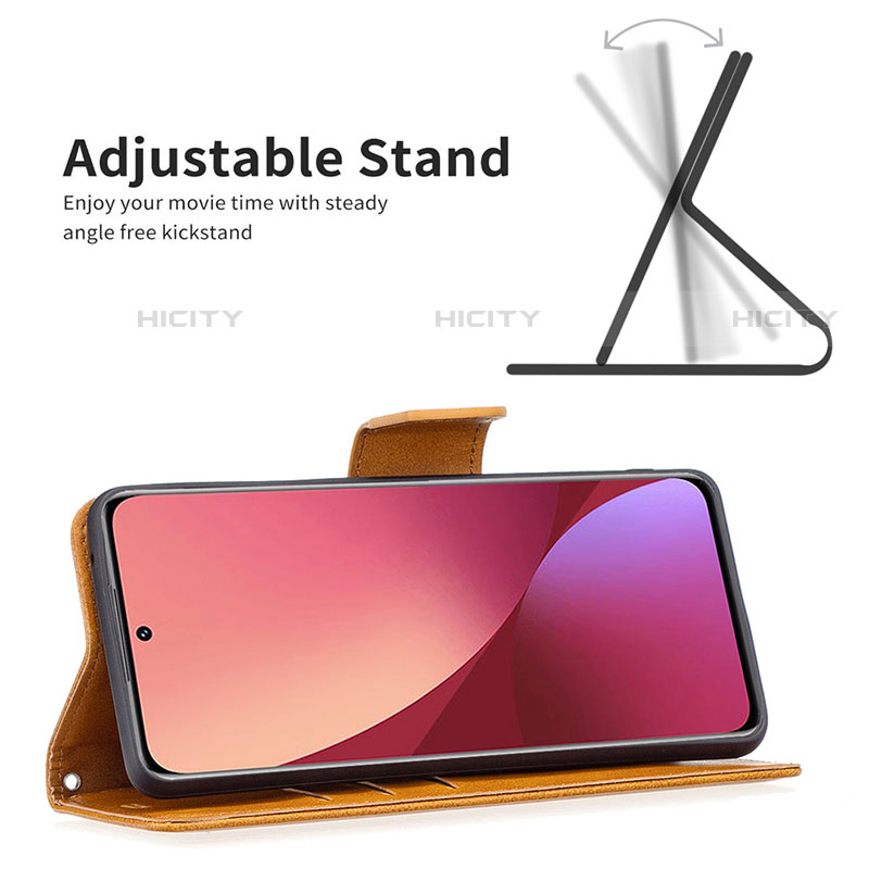 Coque Portefeuille Livre Cuir Etui Clapet B06F pour Xiaomi Mi 12 Pro 5G Plus