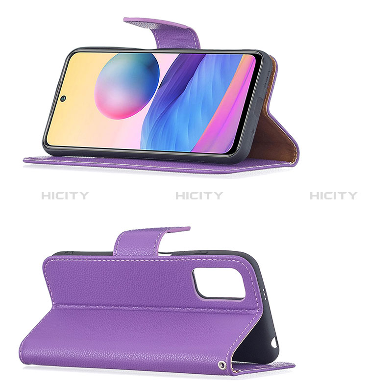 Coque Portefeuille Livre Cuir Etui Clapet B06F pour Xiaomi Redmi Note 10T 5G Plus