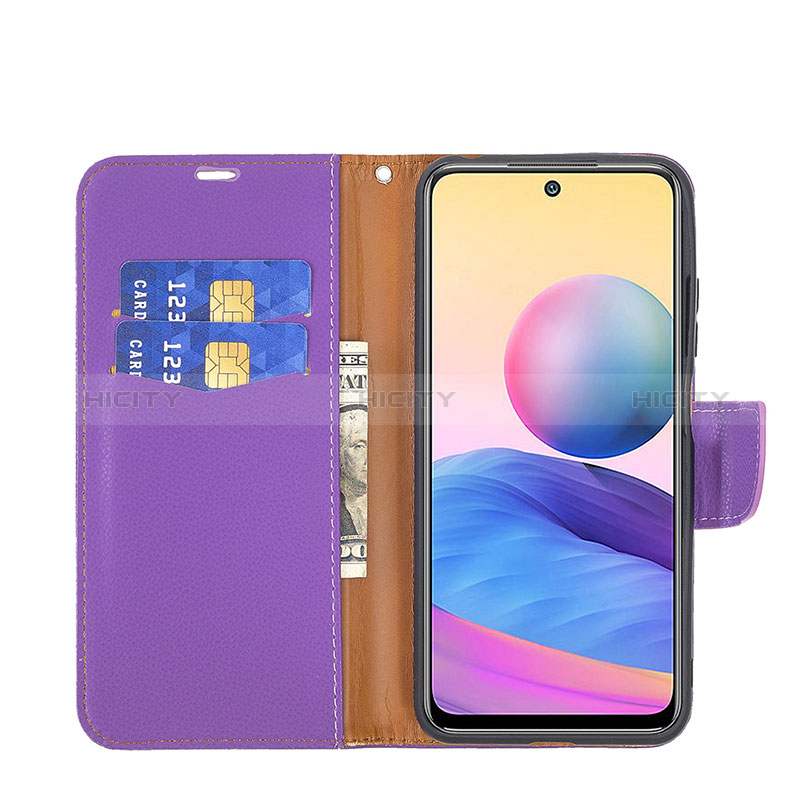 Coque Portefeuille Livre Cuir Etui Clapet B06F pour Xiaomi Redmi Note 10T 5G Plus