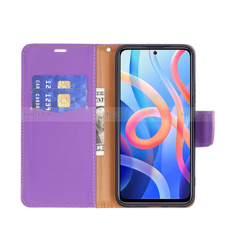 Coque Portefeuille Livre Cuir Etui Clapet B06F pour Xiaomi Redmi Note 11 5G Plus